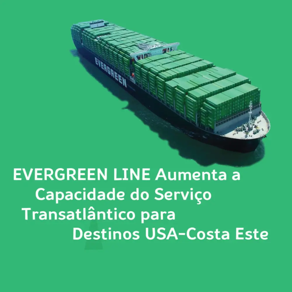 transporte de carga marítima de portugal para os EUA