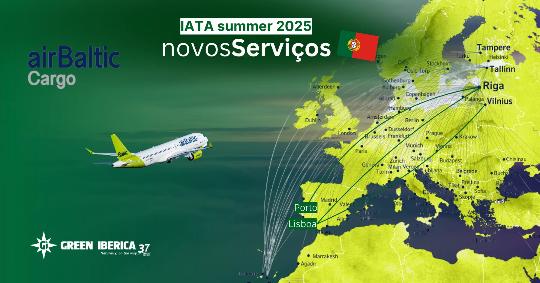 IATA summer 2025 airBaltic