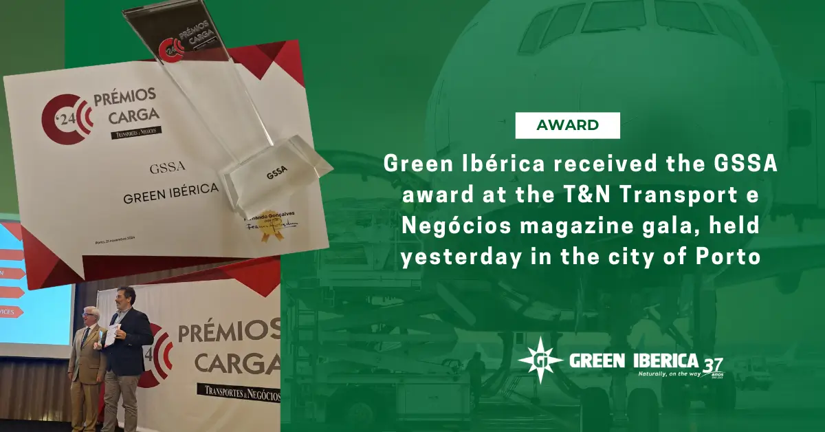 Green Iberica best GSSA in 2024, portugal